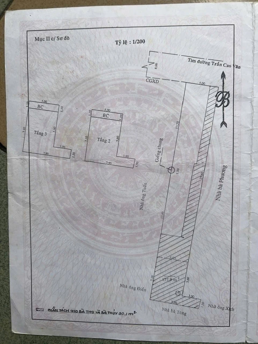 Bán nhà mặt tiền 175m2 đường Trần Cao Vân, gần biển 15 tỷ - Ảnh thu nhỏ 2