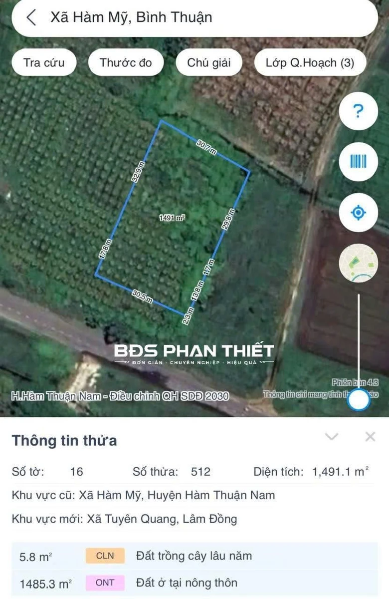 Bán đất 1.491m² mặt tiền DT707, Phú Hưng, Lâm Đồng - Ảnh thu nhỏ 4