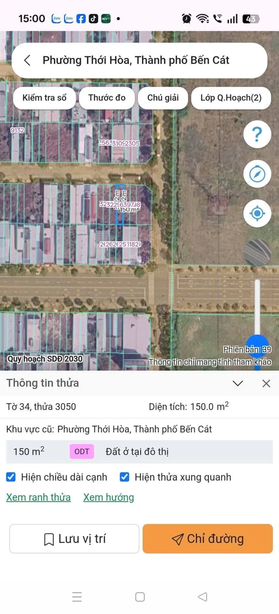 Bán lô đất 150m² đường NL21 Mỹ Phước 3, 1.7 tỷ - Ảnh thu nhỏ 2