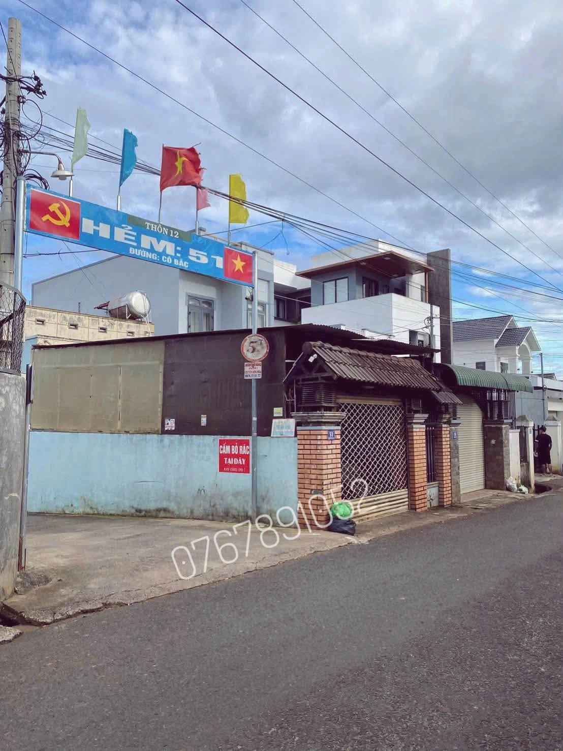 Bán đất hẻm 51 Cô Bắc Nhà Bè 110m² 1 tỷ 250 - Ảnh 1