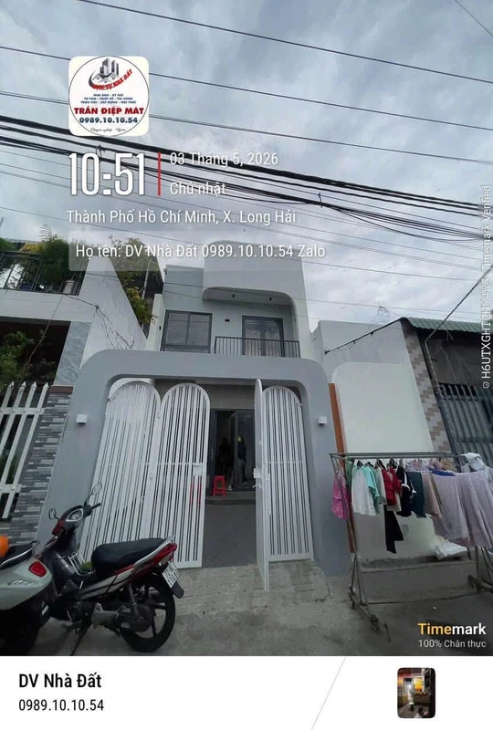 Bán nhà 1 trệt 1 lầu 80m² Xã Long Hải Vũng Tàu 2,692 tỷ