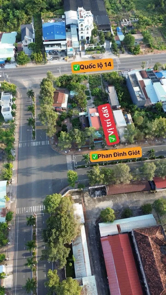 Bán đất thổ cư 6x28m mặt tiền đường Phan Đình Giót, Trung tâm hành chính Chơn Thành - Ảnh 1