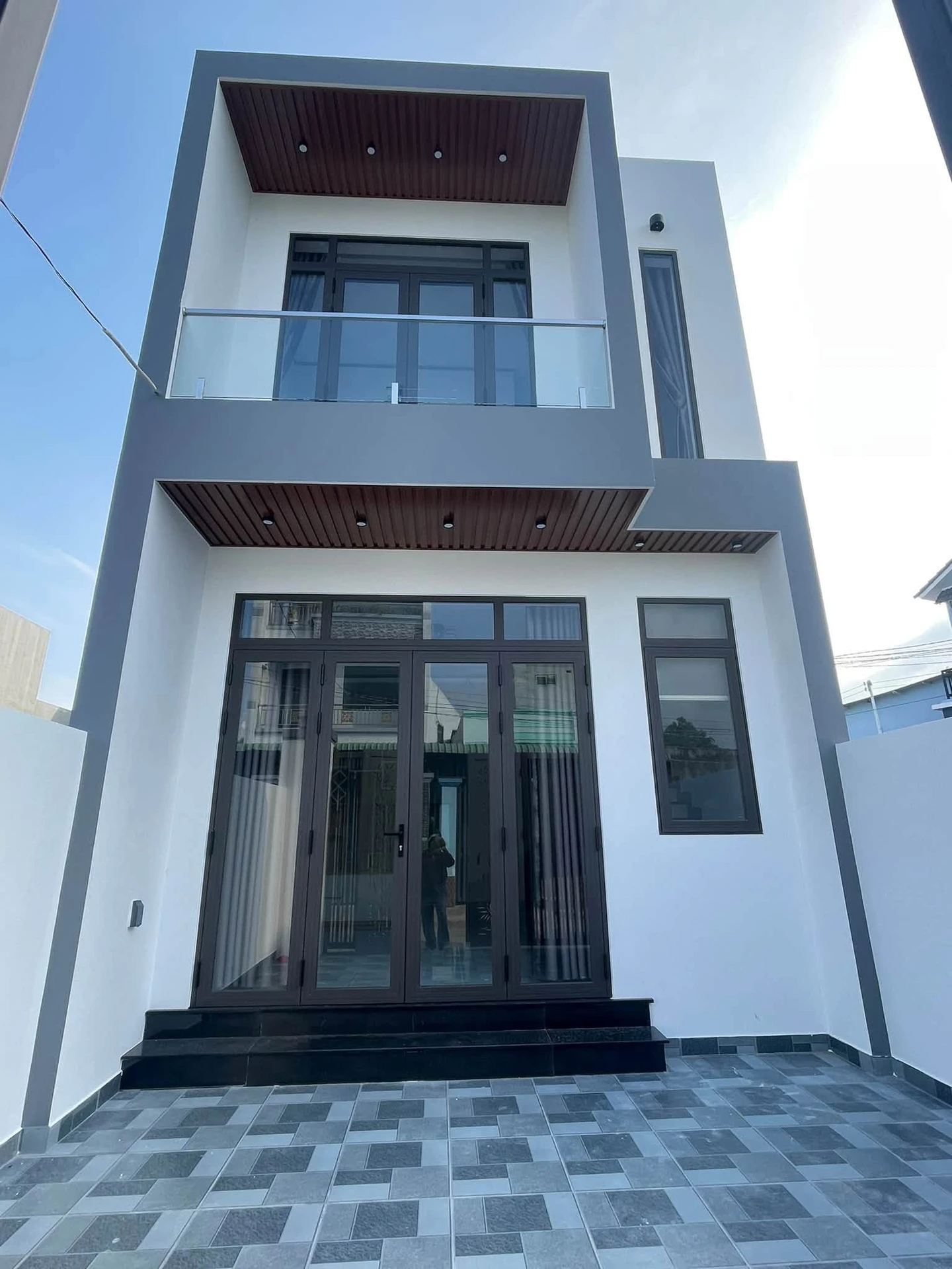 Bán nhà 1 trệt 1 lầu 3PN Long Điền 80m² 2,35 tỷ - Ảnh 1