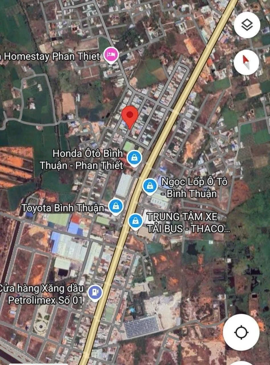 Bán đất 100m² mặt tiền Hàm Thắng, Phan Thiết, 1tỷ650 - Ảnh 1