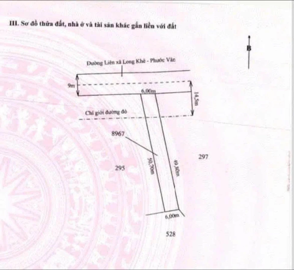 Bán đất thổ cư mặt tiền 300m² Long Cang, Tây Ninh - Ảnh thu nhỏ 3