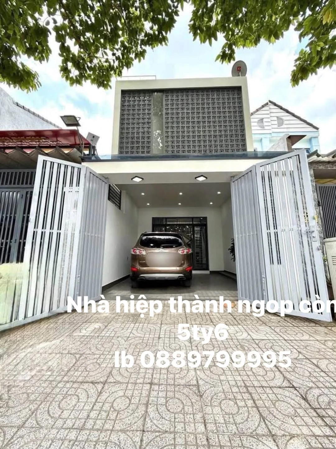 Bán nhà 1 trệt 1 lầu 100m² KDC Hiệp Thành 3 giá 5 tỷ 6 - Ảnh 1