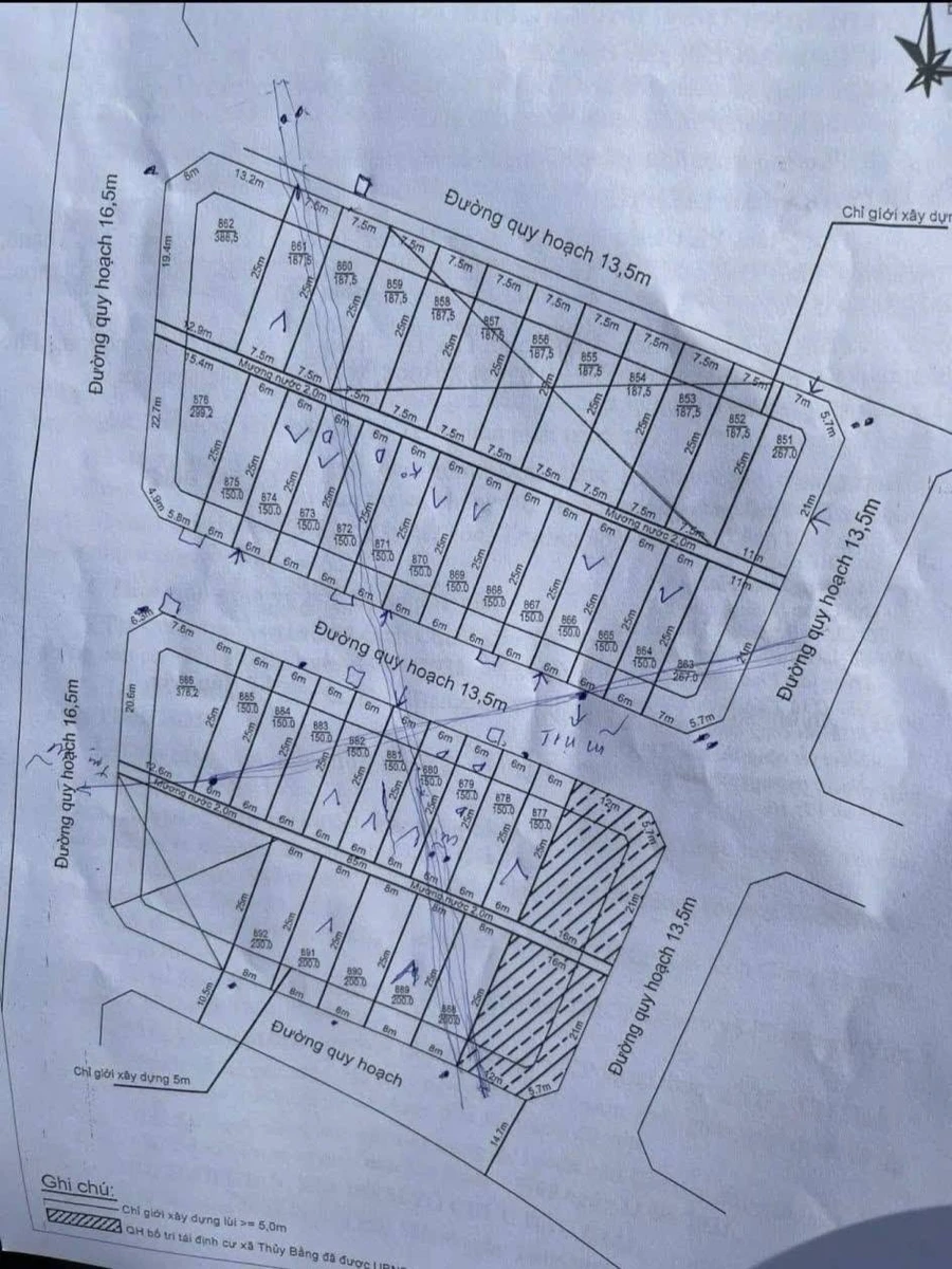 Bán đất 150m² KQH Cư Chánh 2, Phường Thuỷ Xuân, TP Huế - Ảnh thu nhỏ 5