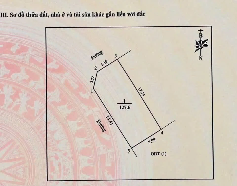 Bán lô góc đường 15m kinh doanh 127.6m² đối diện Lotte - Ảnh 1