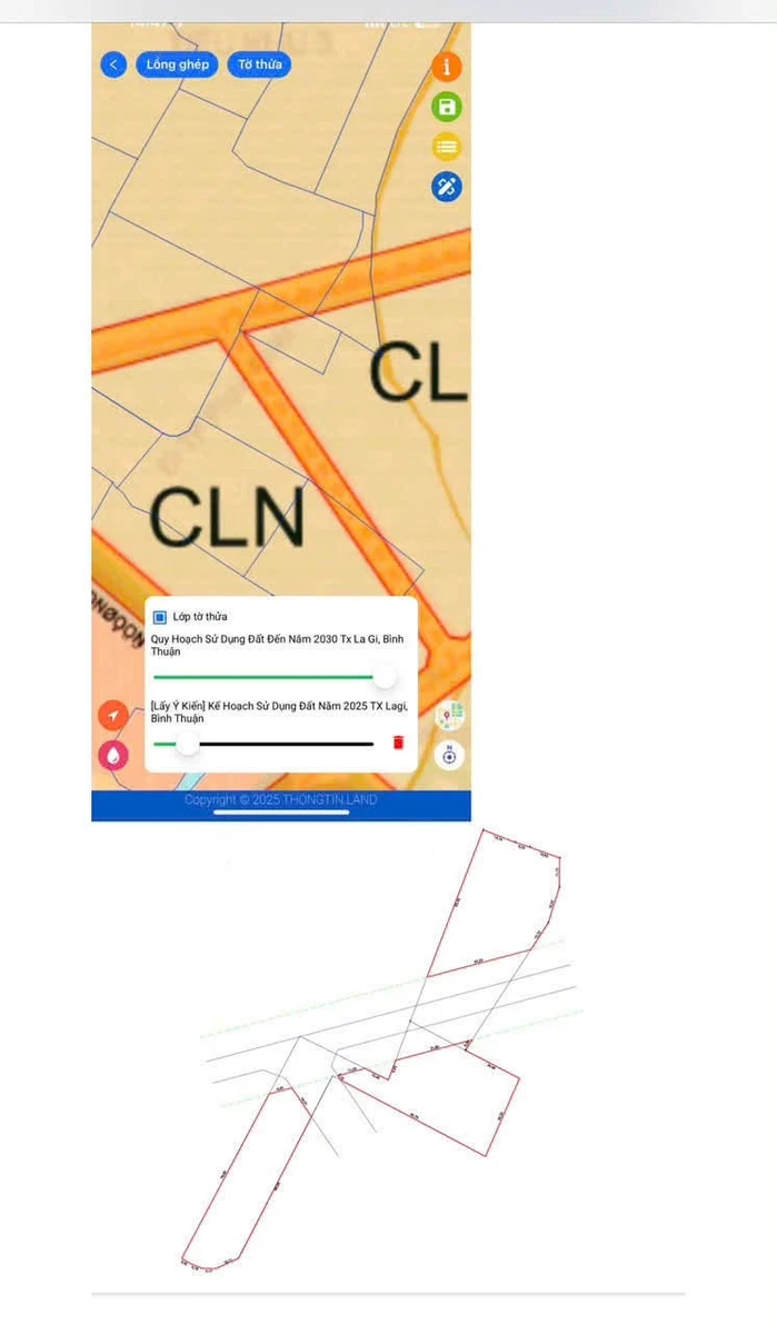 Bán đất nền Phường Lagi 6,5 sào, 1 tỷ - Ảnh 1