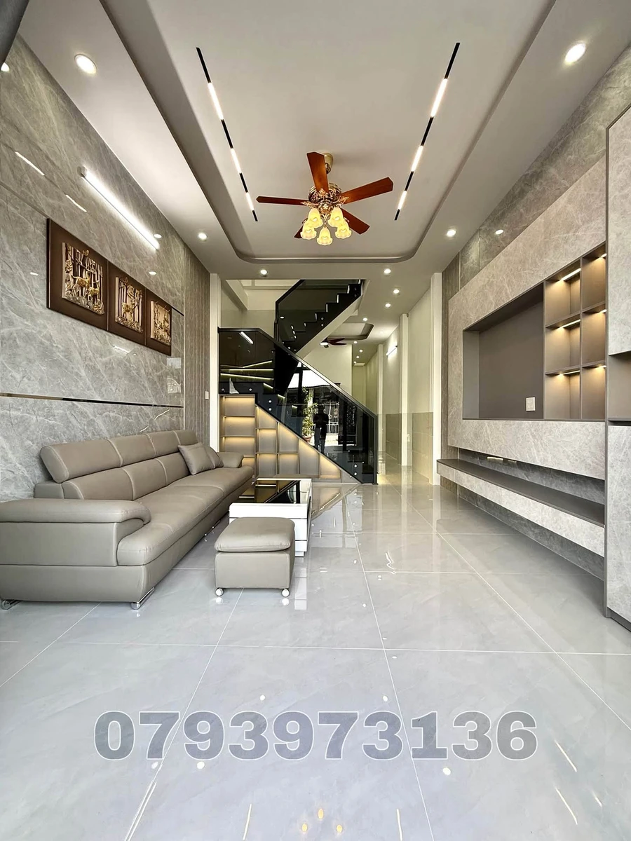 Bán nhà trệt lầu 150m² Huỳnh Phan Hộ, Bình Thủy, Cần Thơ 3.2 tỷ - Ảnh thu nhỏ 4