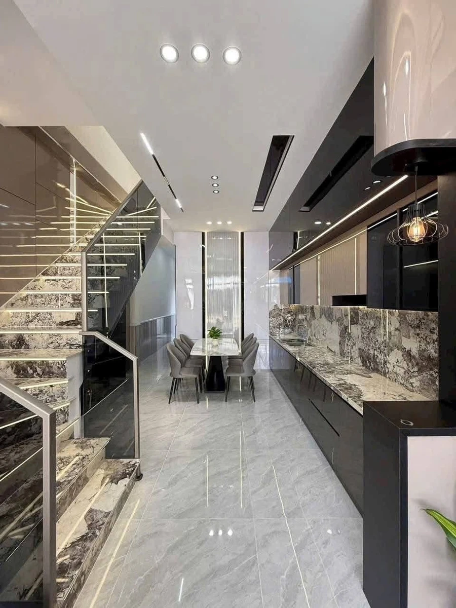 Bán nhà 1 trệt 2 lầu 120m2, 3 phòng ngủ, gần BV Hoàn Mỹ, Thủ Dầu Một, Bình Dương - Ảnh thu nhỏ 5