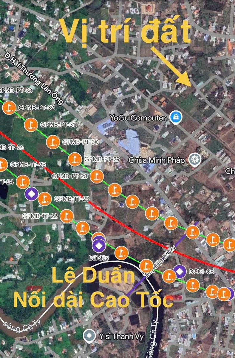 Bán đất thổ cư 100m² gần Ga Lê Duẩn, Phan Thiết 540 triệu - Ảnh 1