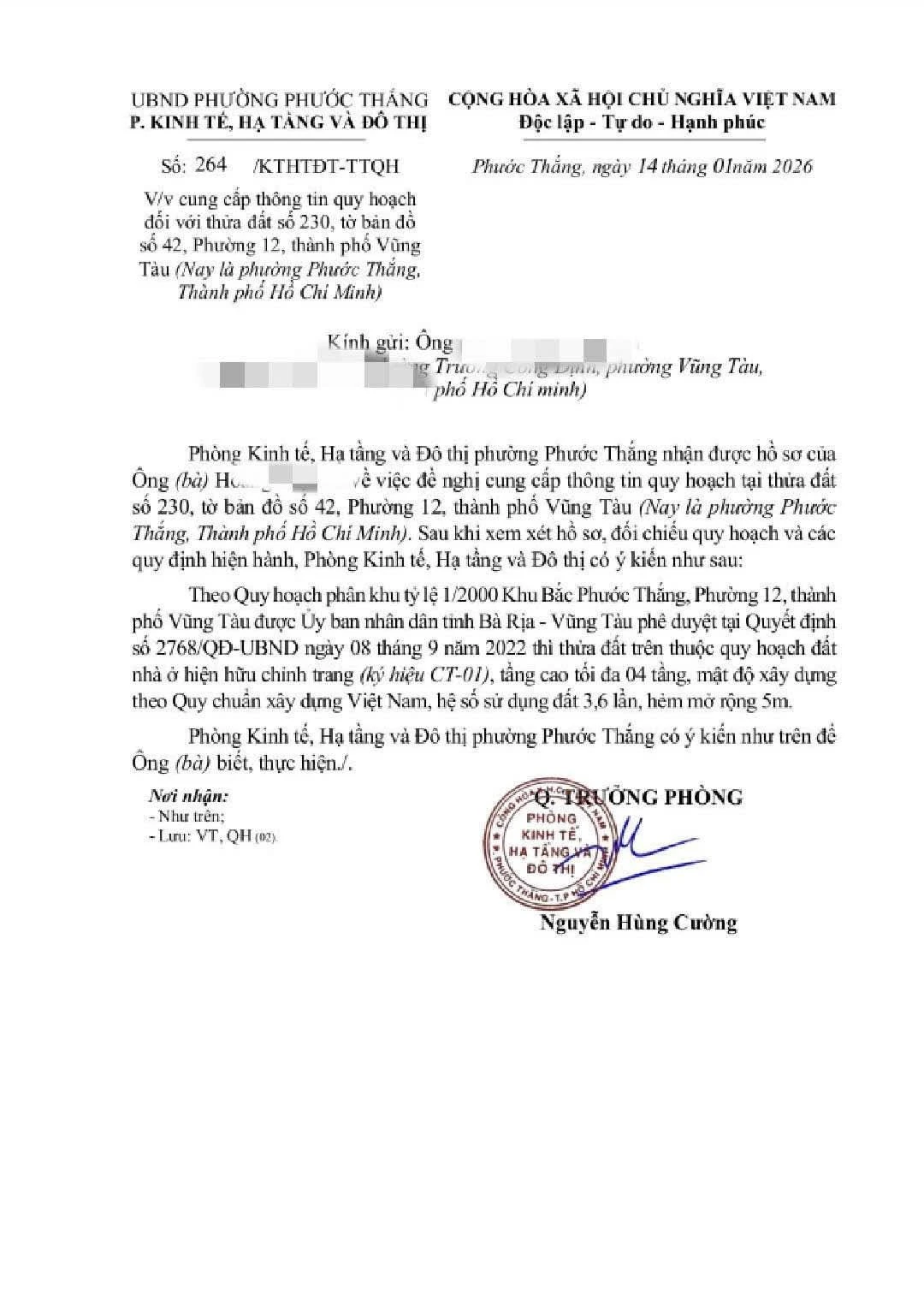 Bán đất sổ riêng thổ cư Phước Thắng, 109m2, Quận 12 - Ảnh 1