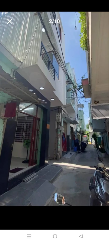 Bán nhà 3 tầng góc 2 mặt hẻm 110m2 trung tâm Quy Nhơn