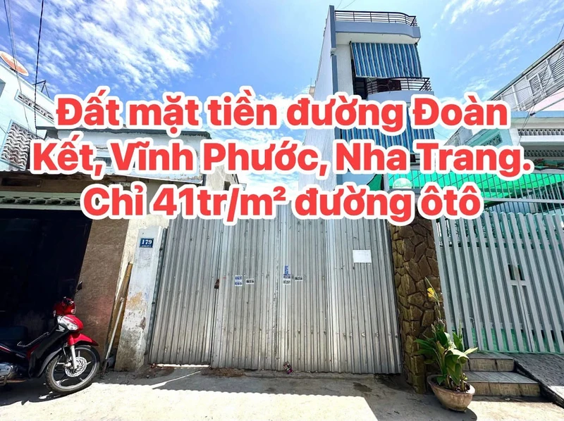 Bán nhà mặt tiền Đoàn Kết, Nha Trang, 97.6m², 4 tỷ