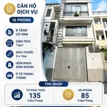 Bán nhà dịch vụ 16 phòng 73m² Hoàng Hoa Thám Bình Thạnh 19.999 tỷ - Ảnh thu nhỏ 1