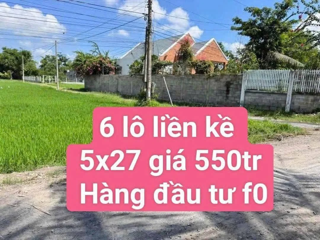 Bán đất nền 135m² gần Nhựa Bàu Sen, Bình Chánh - Ảnh 1