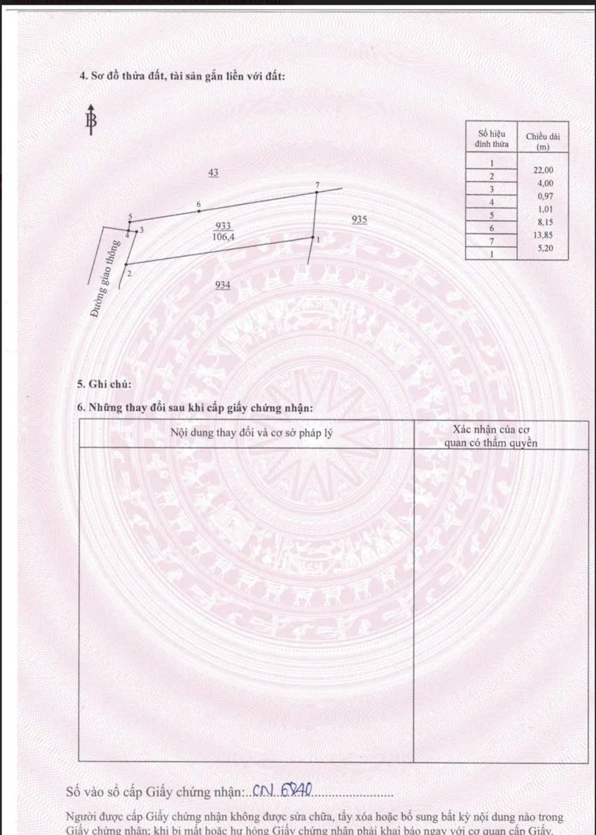 Bán đất nền Bảo Vinh Long Khánh 110 m² sổ riêng - Ảnh thu nhỏ 2