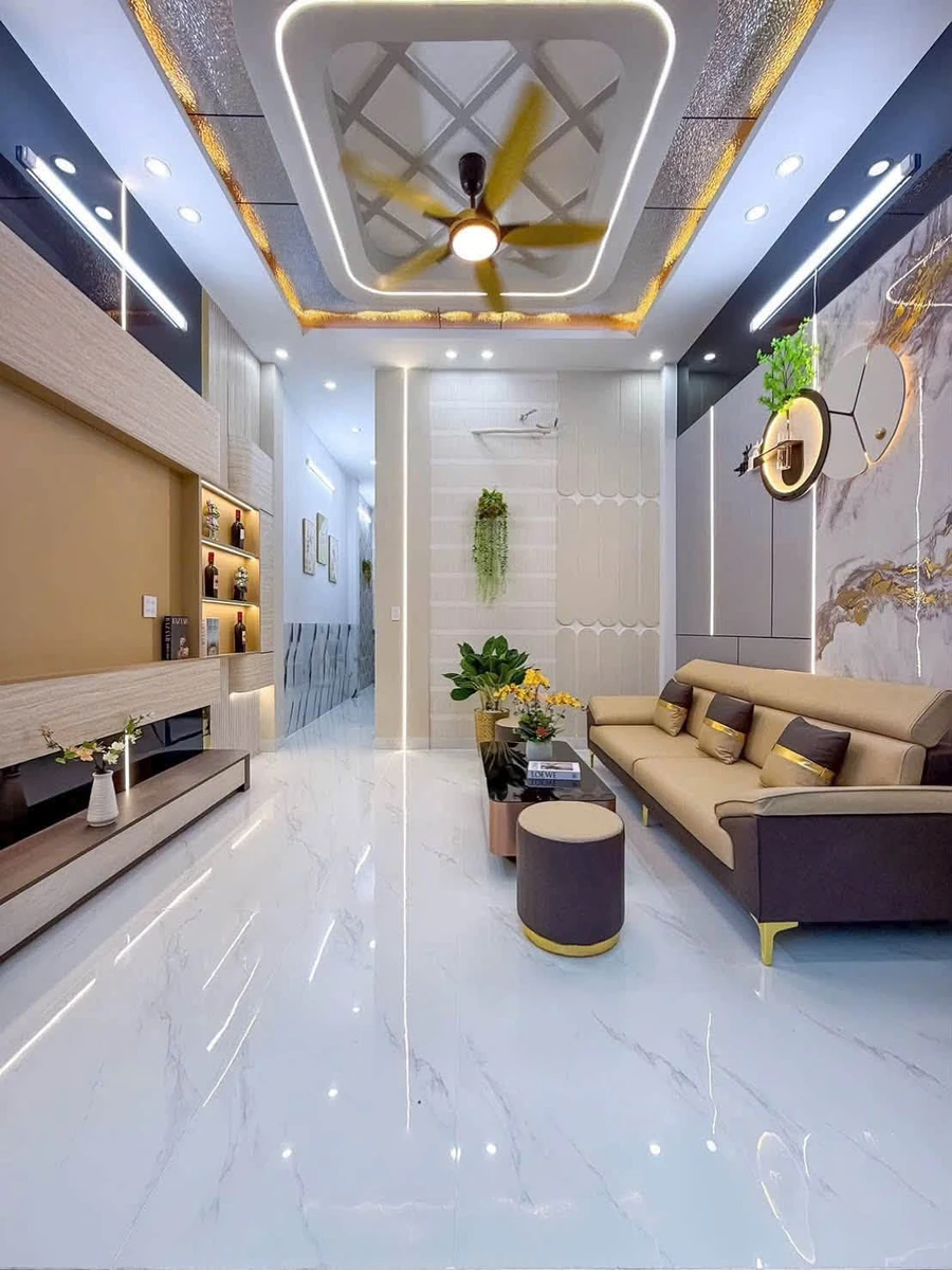 Bán nhà 1 trệt 1 lầu 3PN full nội thất Tân An Cần Thơ 117m² - Ảnh thu nhỏ 2