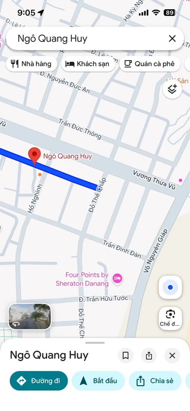 Bán đất Ngô Quang Huy Sơn Trà Đà Nẵng 180m