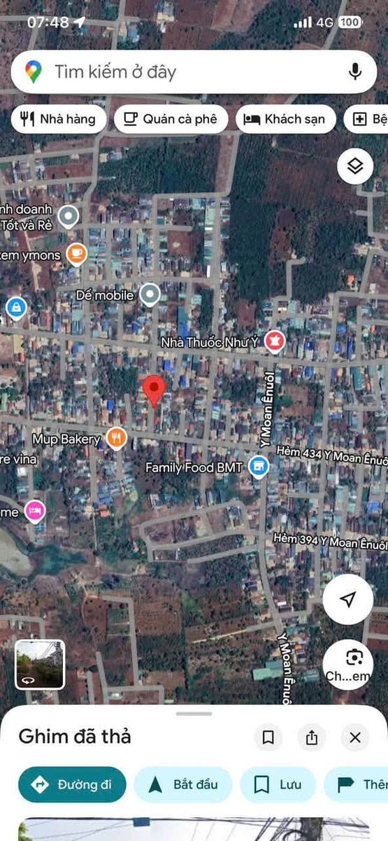 Bán đất hẻm 451 Y Moan Buôn Ma Thuột 97.5m² 2 tỷ 150 - Ảnh 1
