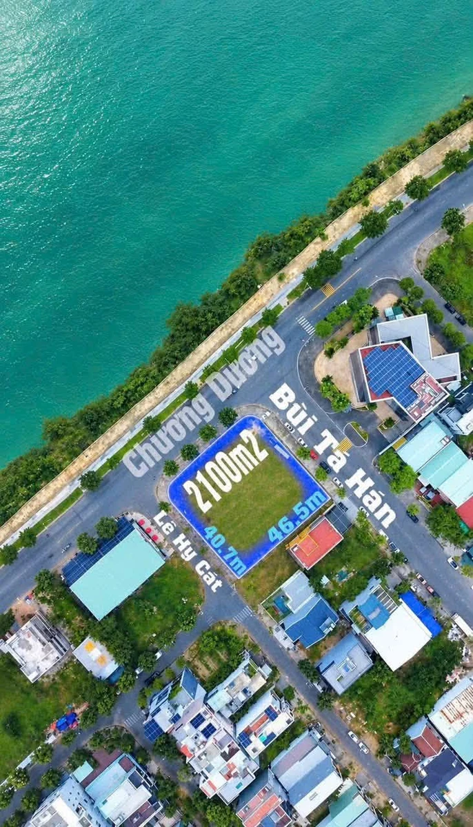 Bán đất 3 mặt tiền 2.100m² mặt sông Hàn Đà Nẵng - Ảnh 1