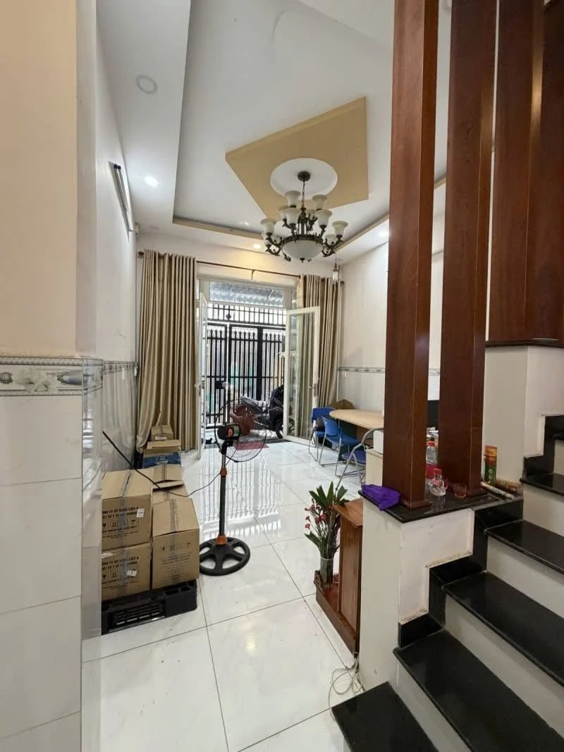 Bán nhà 4 tầng 56m2, 5PN 4WC, hẻm xe hơi 6m tại Gò Dầu, Tân Phú - Ảnh thu nhỏ 4