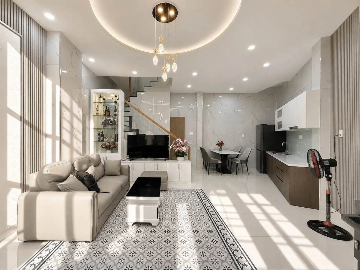 Bán nhà 4 tầng mới 38m² hẻm ô tô đường Hoàng Hoa Thám, Phường 7, Bình Thạnh - Ảnh thu nhỏ 3