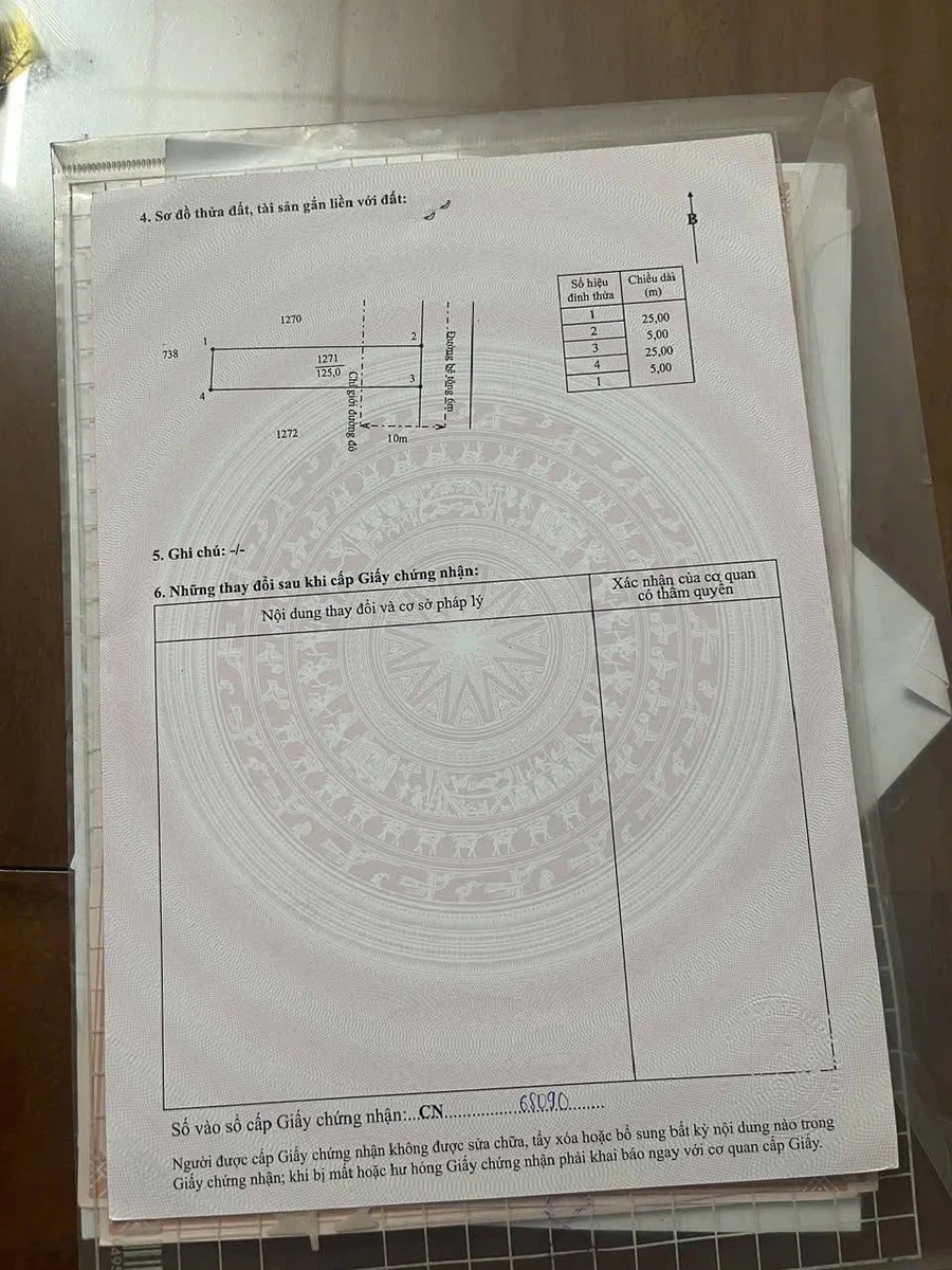 Bán đất 125m² Đức Hòa Thượng, Long An 850 triệu - Ảnh thu nhỏ 4