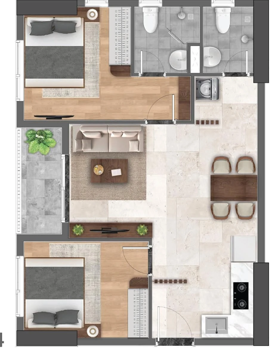 Bán căn góc 59,12m2 mặt tiền Xa Lộ Hà Nội, gần ga Metro số 1, giá 2,6 tỷ - Ảnh 1