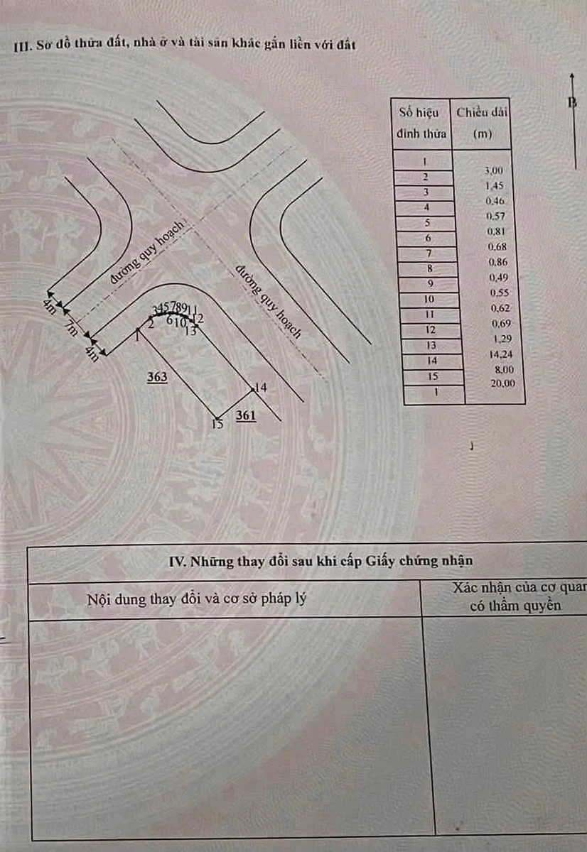 Bán lô đất thổ cư góc 2 mặt tiền 153m2 KDC Bến Lội An - Ảnh 1