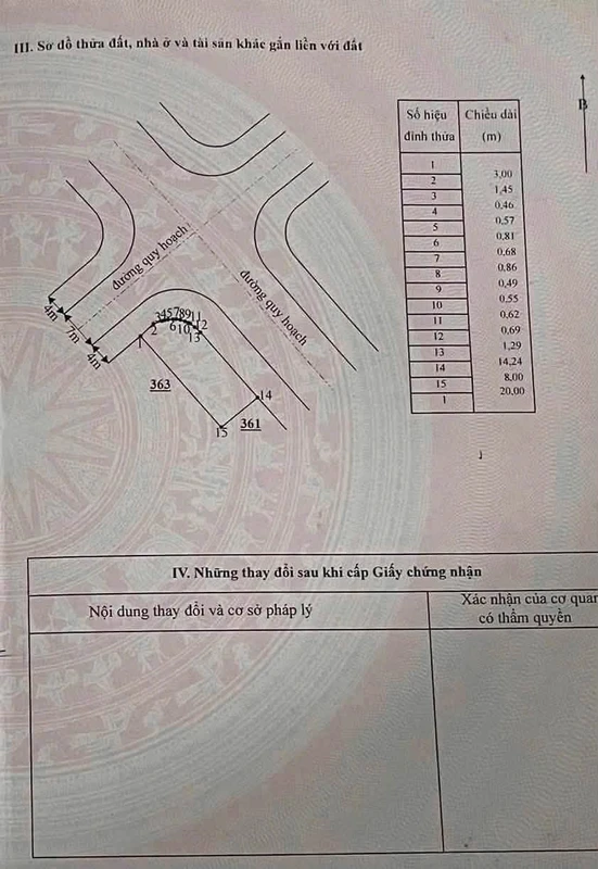 Bán lô đất thổ cư góc 2 mặt tiền 153m2 KDC Bến Lội An