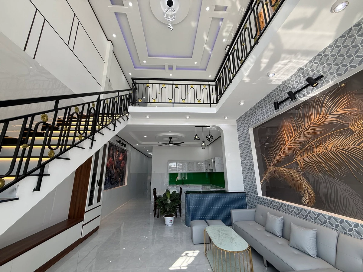 Bán nhà lầu lửng 3 phòng ngủ 122.5m² Long Hoa Tây Ninh 1 tỷ 690 - Ảnh thu nhỏ 4