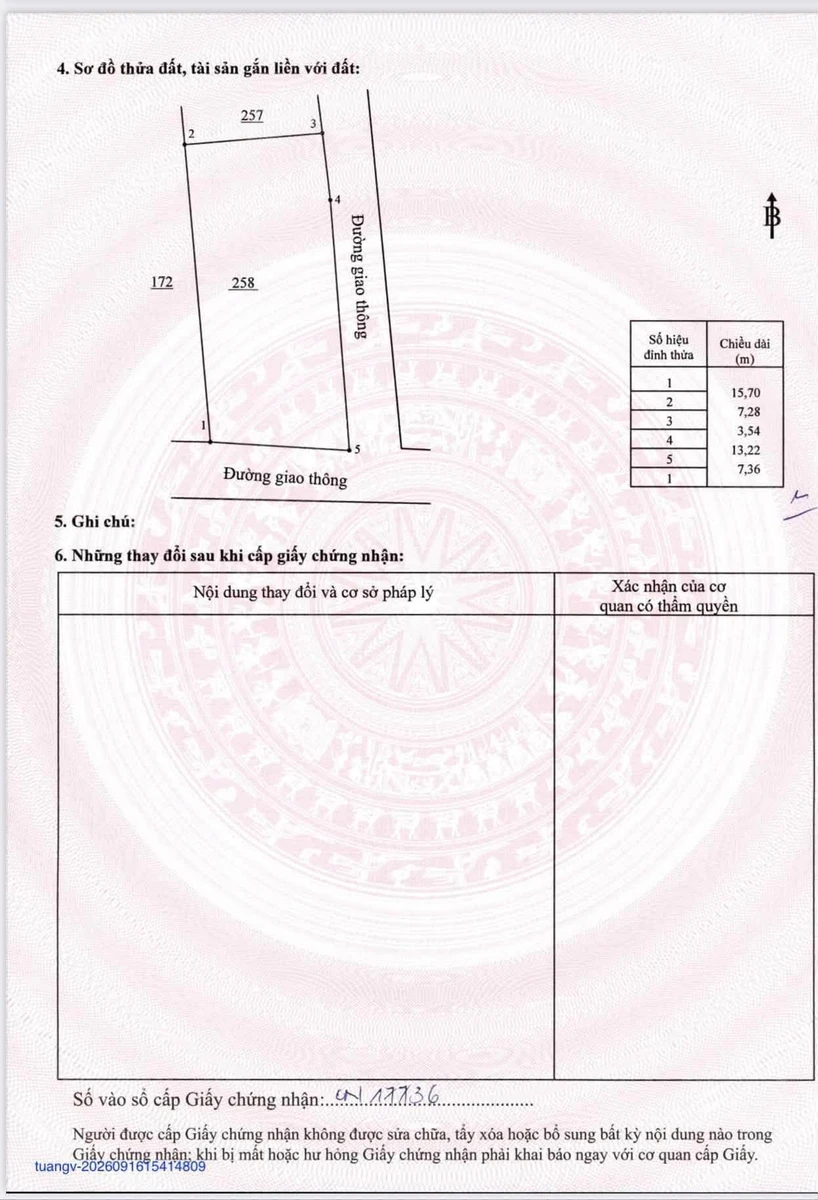 Bán đất sổ riêng 60m2 gần trường Trấn Biên, Thủ Đức - Ảnh thu nhỏ 5