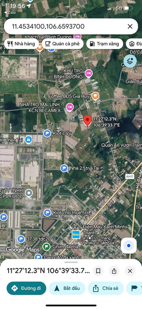 Bán đất Số 31 Minh Thành 100m2 gần KCN Becamex 560 triệu - Ảnh thu nhỏ 2