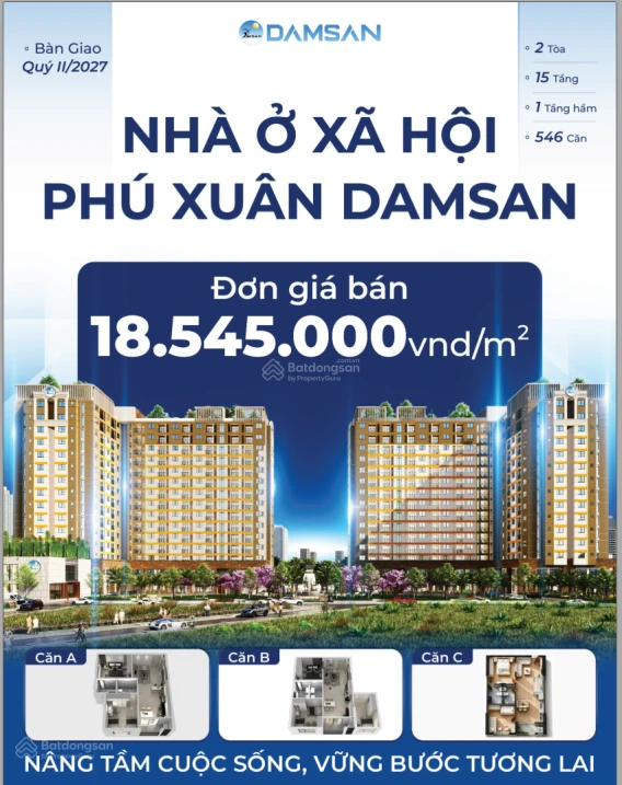 HOT người mua NOXH Damsan Phú Xuân Thái Bình được vay NH Chính sách với lãi suất siêu ưu đãi. - Ảnh 1
