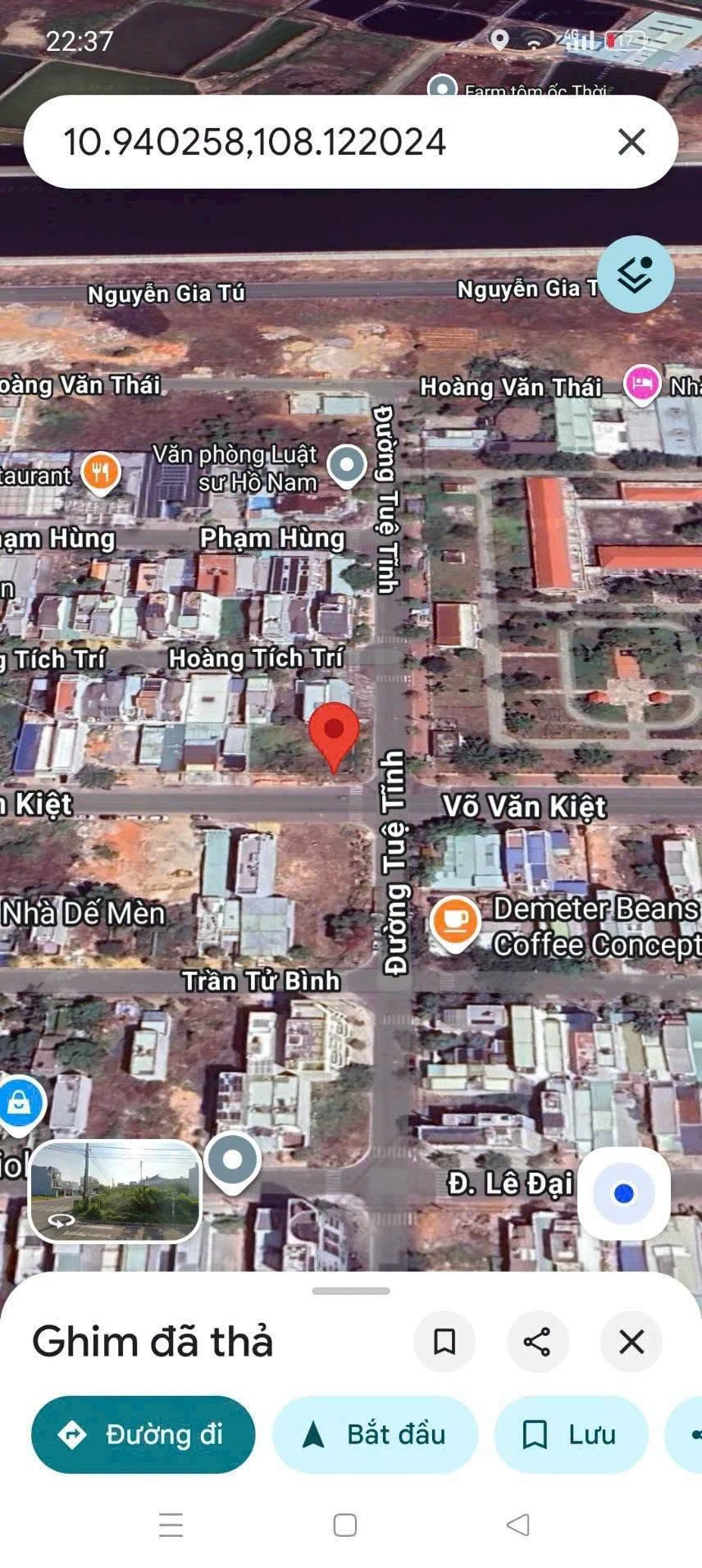 Bán đất thổ cư góc 2 mặt tiền Võ Văn Kiệt - Tuệ Tĩnh, 496,8m2, trung tâm Phan Thiết - Ảnh 1