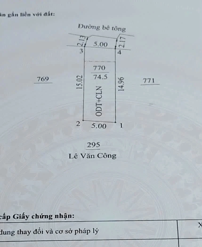 Bán nhà lầu lửng 2PN 74m² Chợ Chánh Mỹ - Ảnh thu nhỏ 4