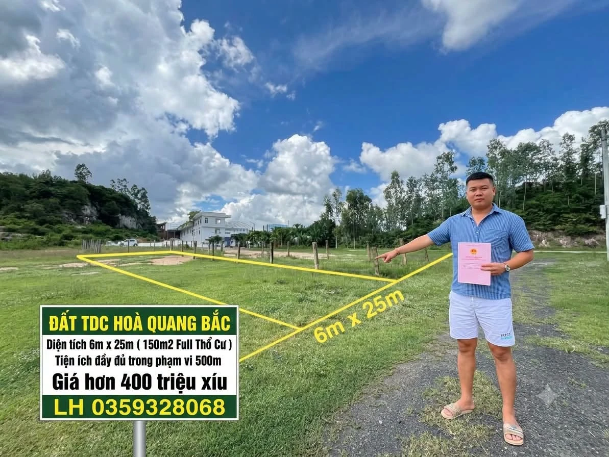 Bán đất nền Phú Hoà 150m² giá hơn 400 triệu - Ảnh 1