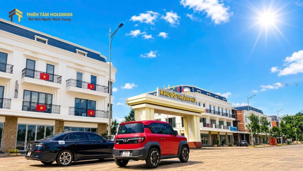 Bán shophouse mặt tiền Hà Huy Tập 5x20m, 1 trệt 2 lầu, KĐT Ân Phú, giá từ 6,39 tỷ - Ảnh thu nhỏ 2