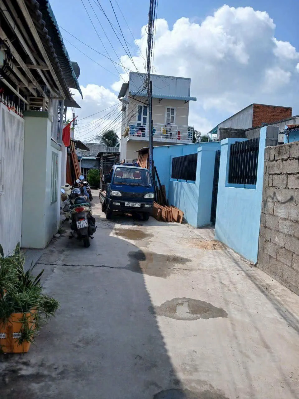 Bán đất tặng nhà cấp 4 gần Nguyễn Hội 112.8m2, Phan Thiết - Ảnh 1