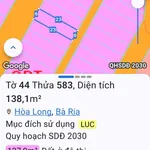 Bán lô đất 138m² Bà Rịa giá 2.68 tỷ - Ảnh thu nhỏ 1