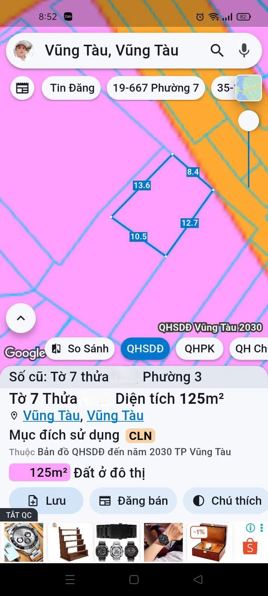Bán đất mặt tiền hẻm ô tô 355m2 Phường 3 Vũng Tàu - Ảnh thu nhỏ 2