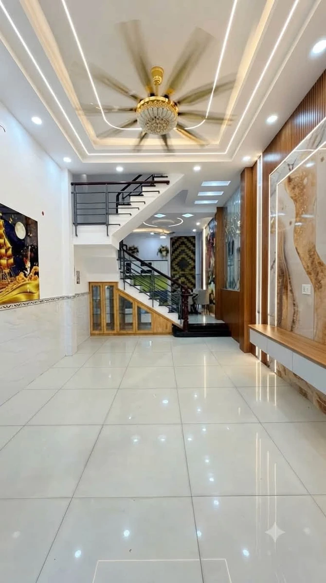Bán nhà hẻm xe hơi 3 tầng 4PN 56m2 đường Lê Văn Quới, Bình Tân, nhỉnh 5 tỷ - Ảnh 1