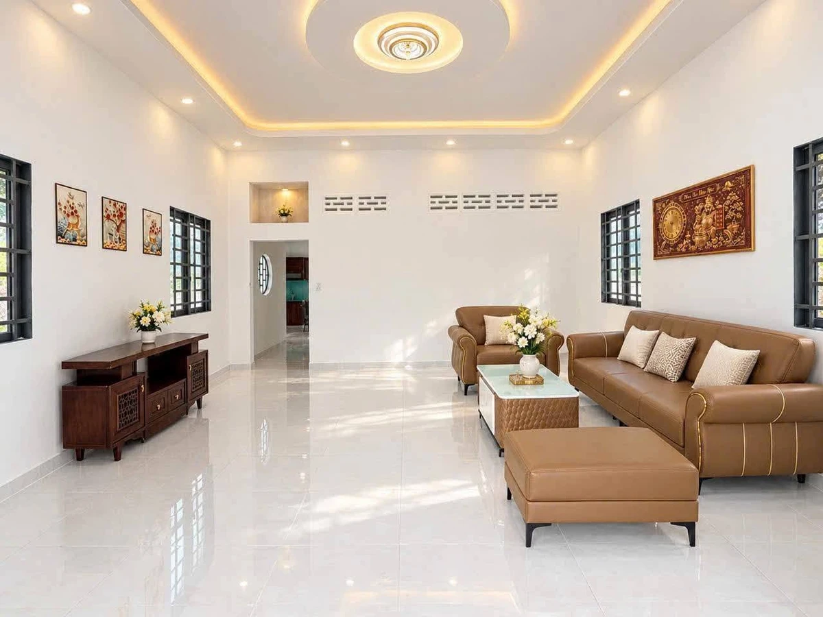 Bán nhà vườn 300m² sổ hồng riêng 1 tỷ 980 triệu Cần Giuộc - Ảnh thu nhỏ 3