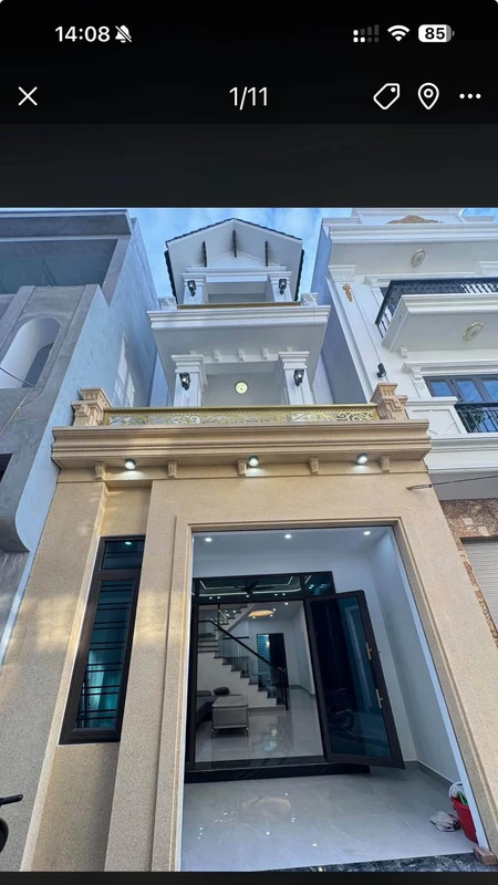 Bán nhà 3 tầng 55m2 xây độc lập tại Đào Yêu, Hồng Thái, An Dương, Hải Phòng