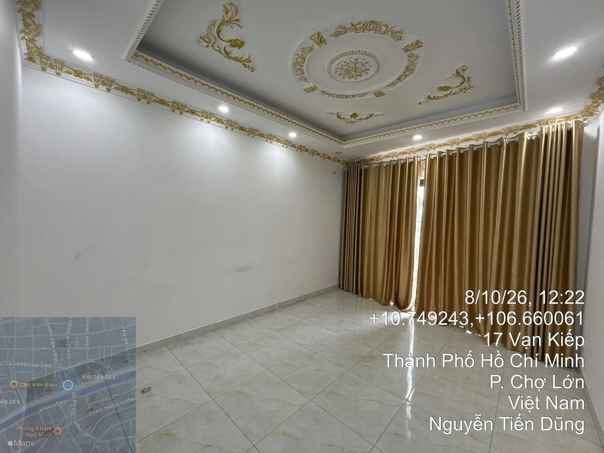 Bán nhà phố 53.2m2 mặt tiền Vạn Kiếp Quận 5 12 tỷ - Ảnh thu nhỏ 5