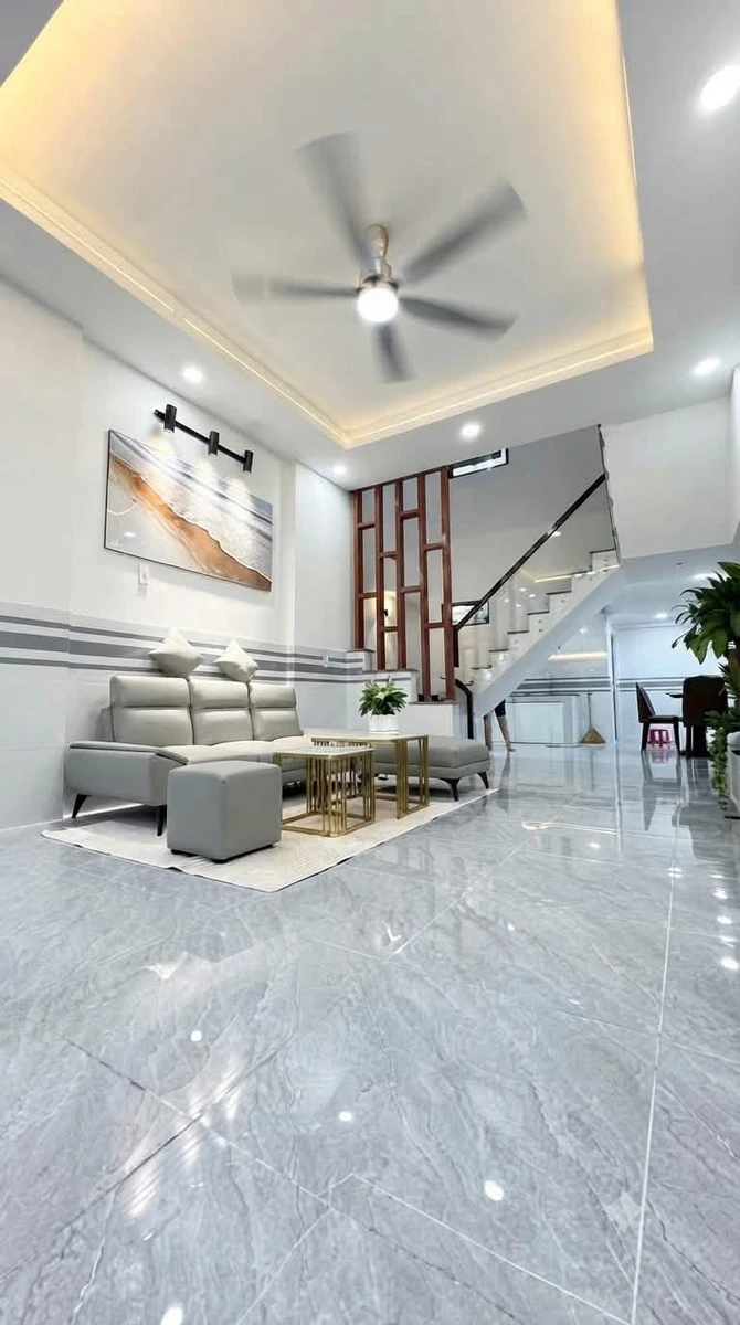Bán nhà hẻm 3 tầng 4,2x13m, 3PN, giá hơn 5 tỷ, Bình Hưng Hòa, Bình Tân giáp Tân Phú - Ảnh thu nhỏ 3