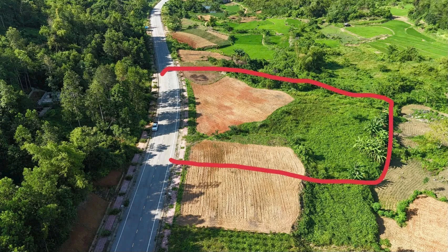 Bán đất vườn 6.200m² mặt tiền 55m Bắc Kạn - Ảnh 1
