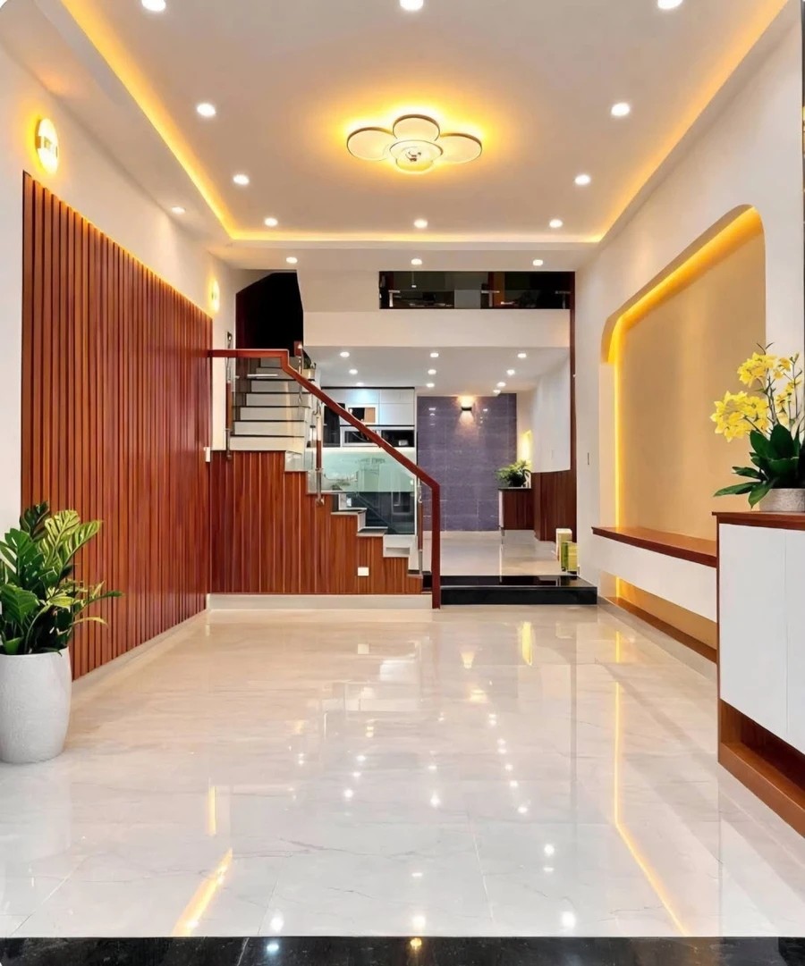 Nhà mặt tiền 3 tầng 50m2, 3 PN, Nhơn Bình - Ảnh 1